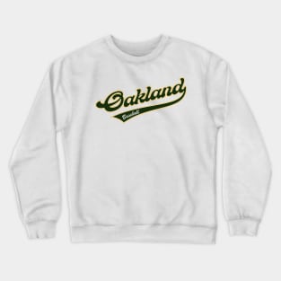 Oakland Baseball Crewneck Sweatshirt